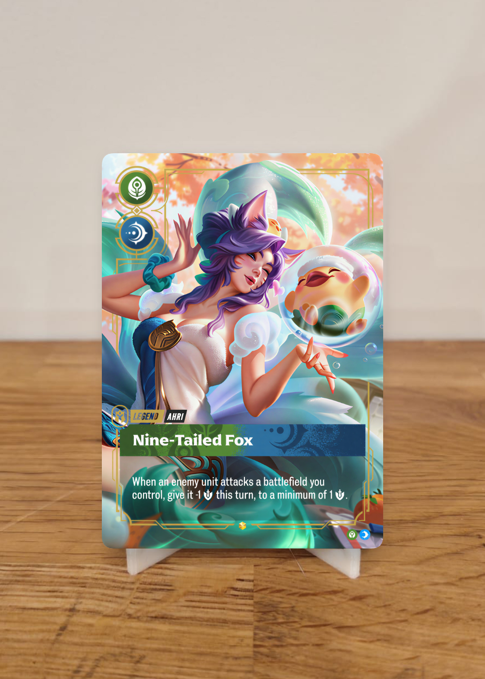 Custom Legend -  Ahri Spirit Blossom Springs