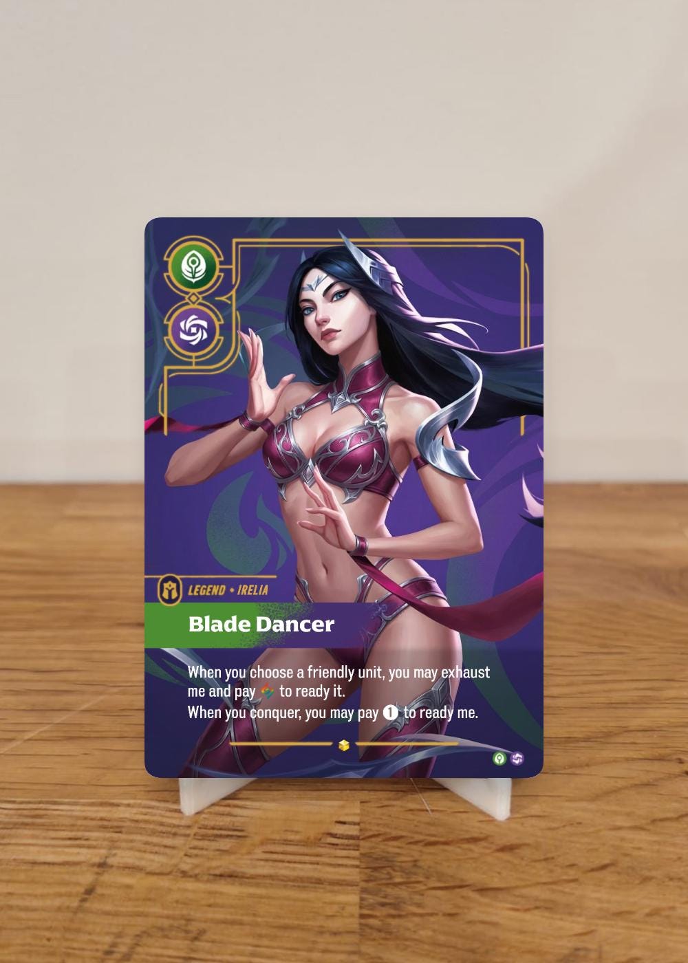 Légende personnalisée – Irelia déshabillée – Proxy spécial