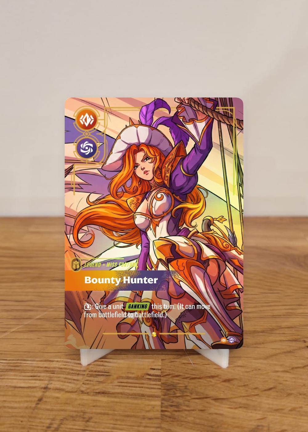 Miss Fortune - Design animé - Légende personnalisée