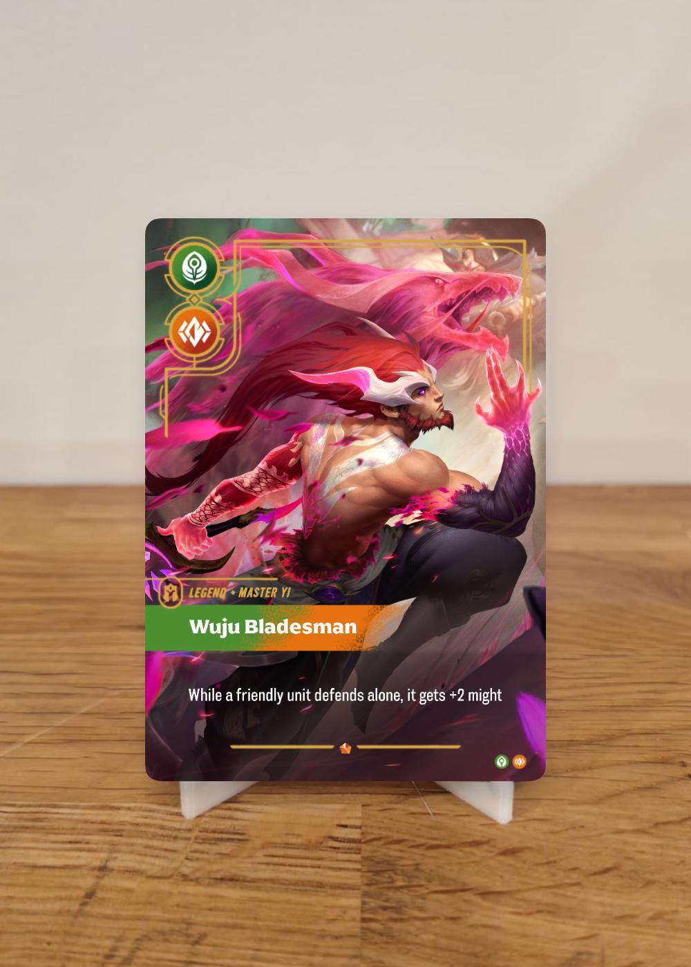 Zephyr Dragon Master Yi Mythic Chroma Design - Custom Legend