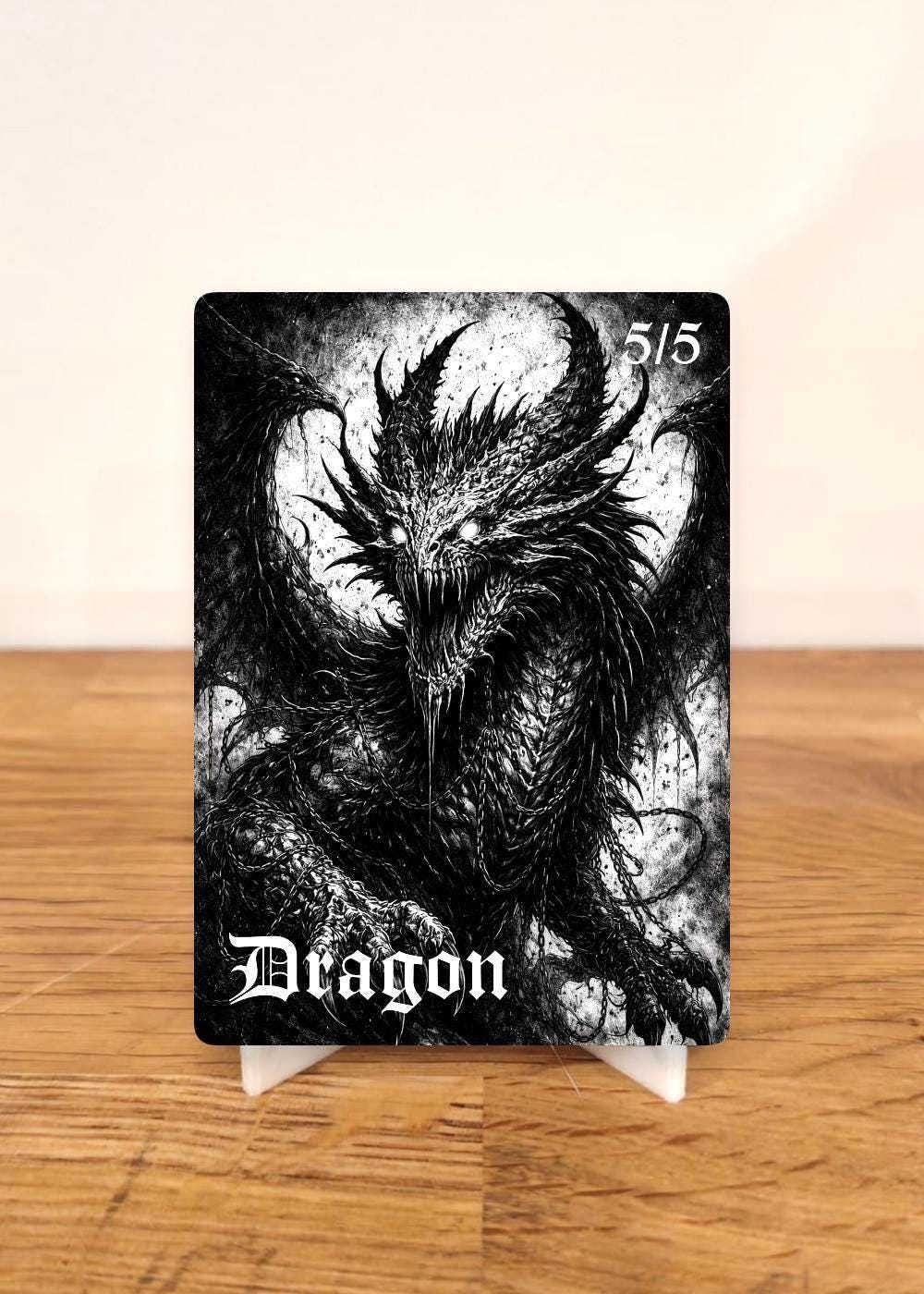 Jeton Dragon Rouge - Magic - MTG - Proxy Jeton