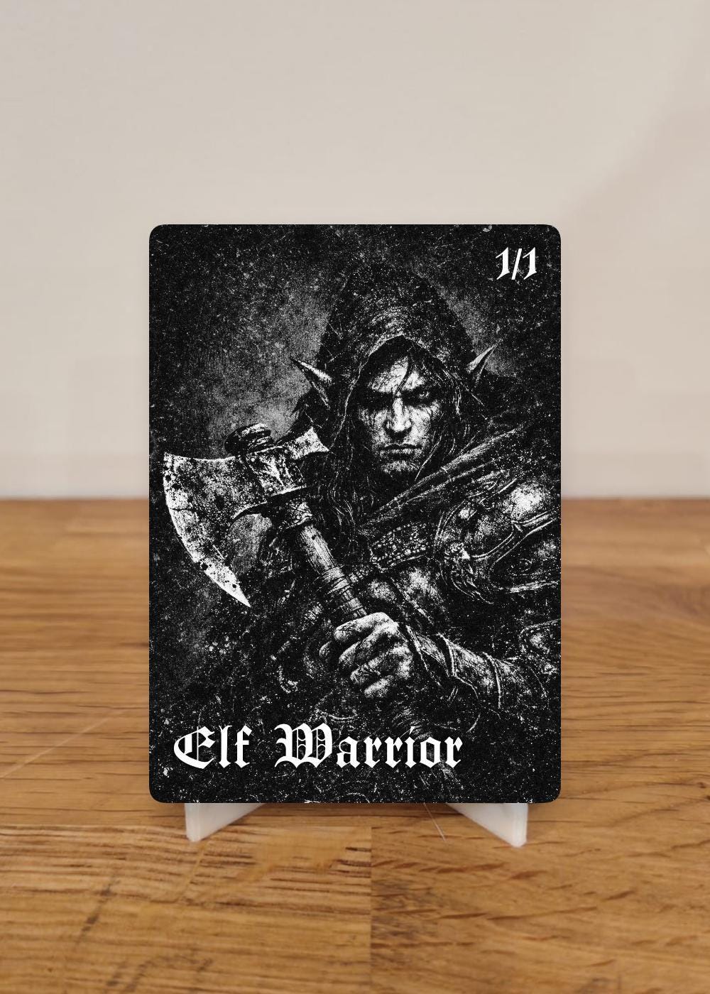 Elf Worrior Token - Magic - MTG - Token Proxy