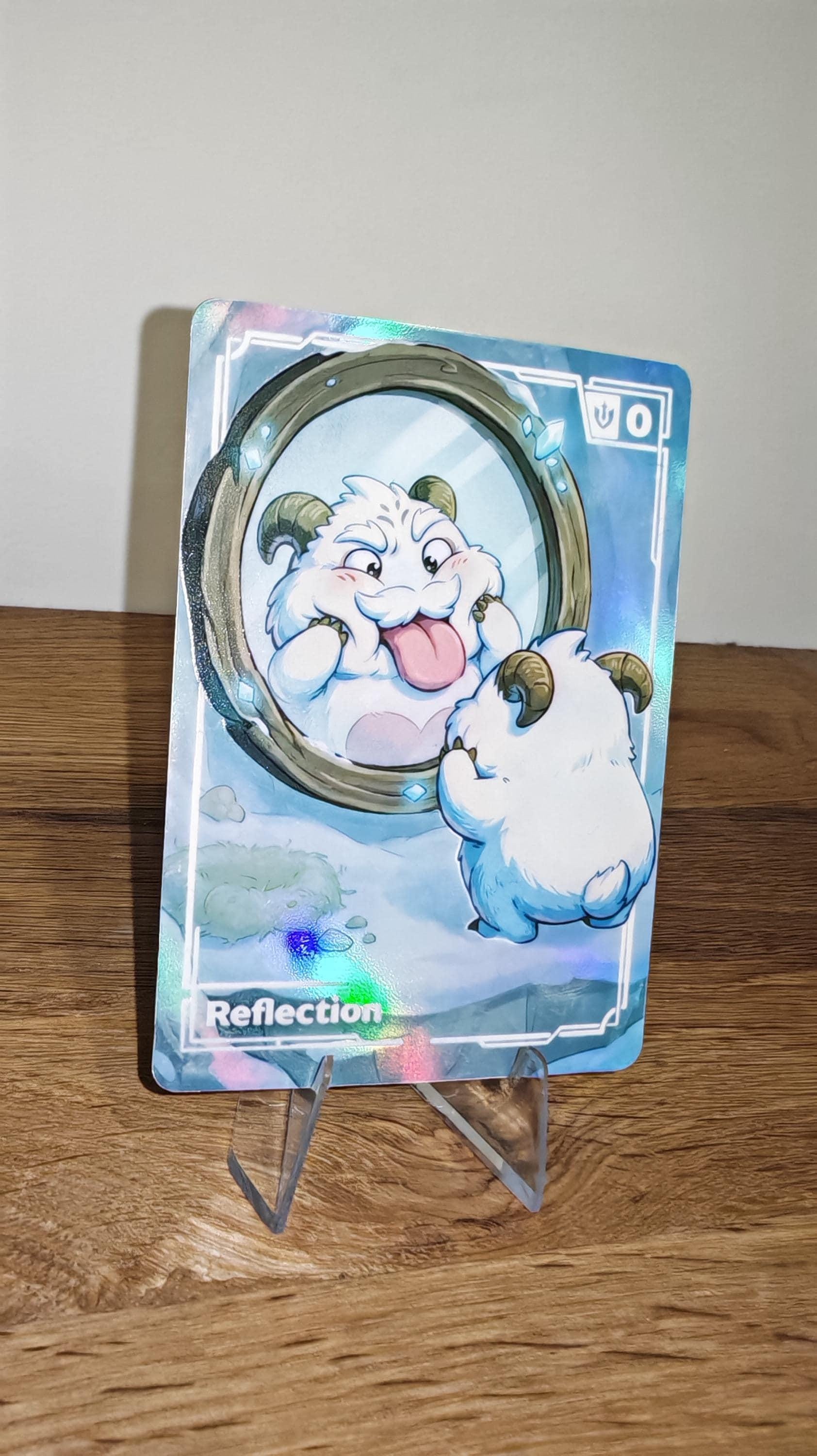 Premium Token - UV Spot Holo Print - Reflection