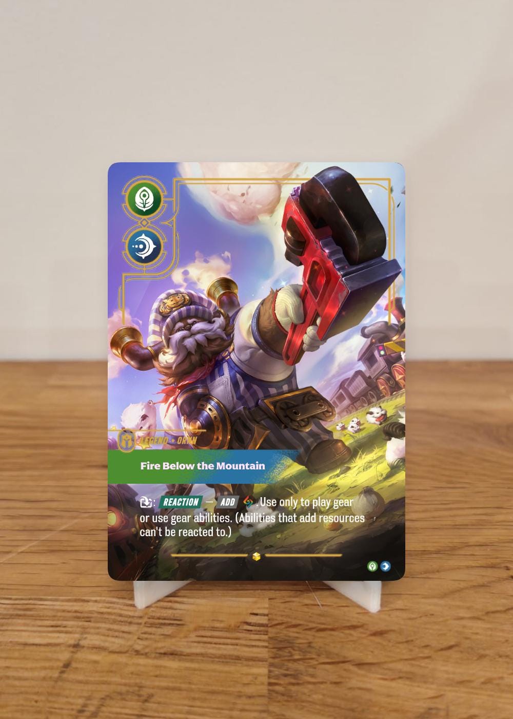 Choo-Choo Ornn Design - Custom Legend