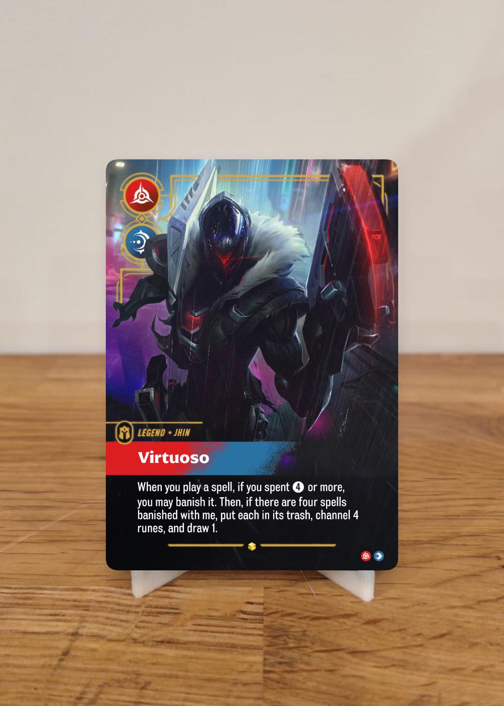 PROJET : Design de Jhin - Légende personnalisée
