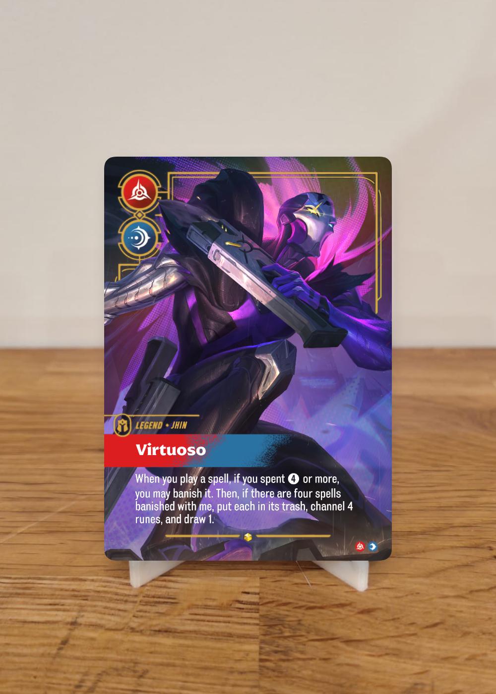 Jhin le super-vilain - Légende personnalisée