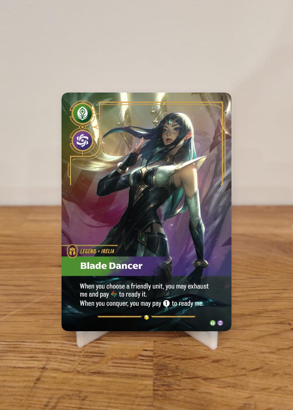 Sentinel Irelia Design - Custom Legend