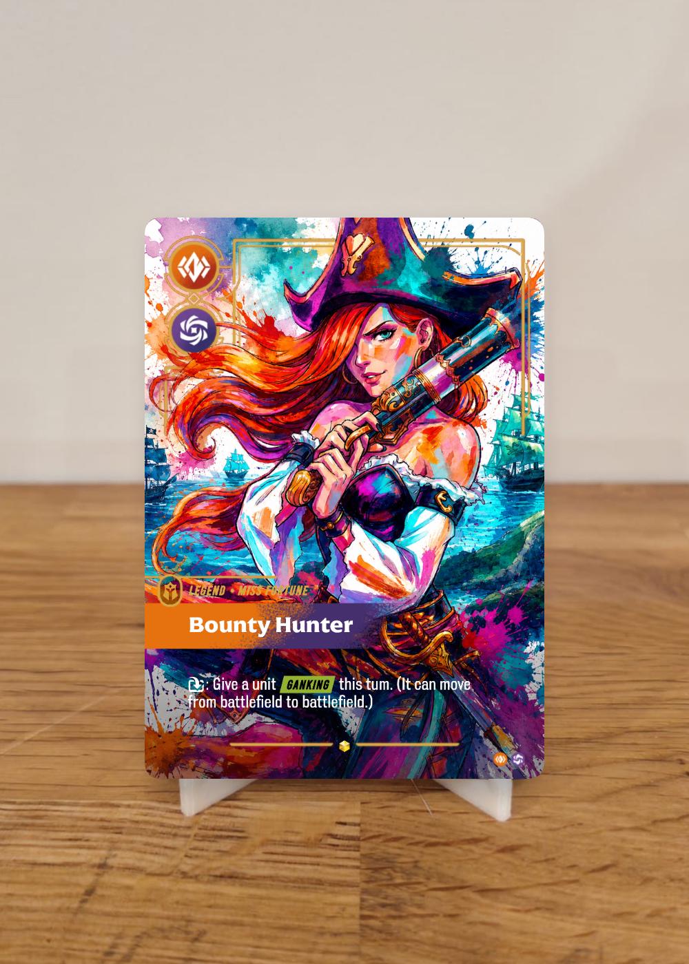 Miss Fortune - Color Splash - Légende Personnalisée