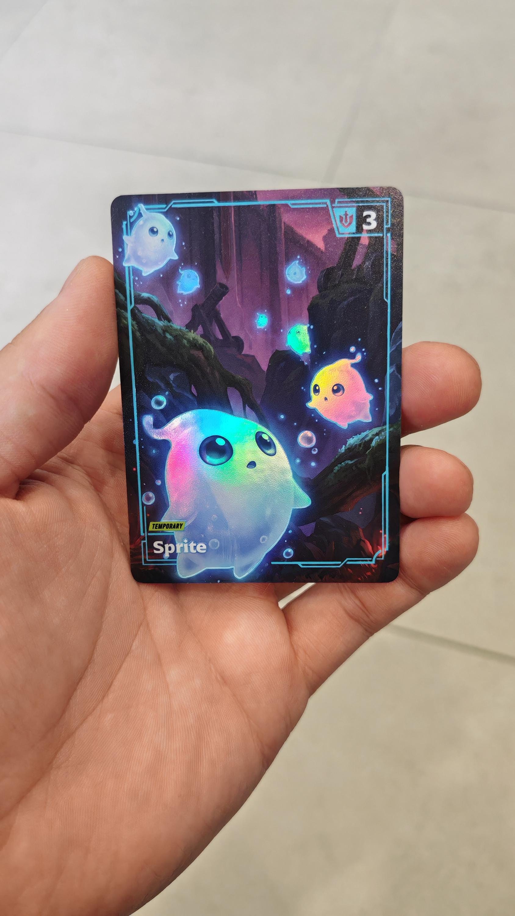Premium Token - UV Spot Holo Print - Sprite