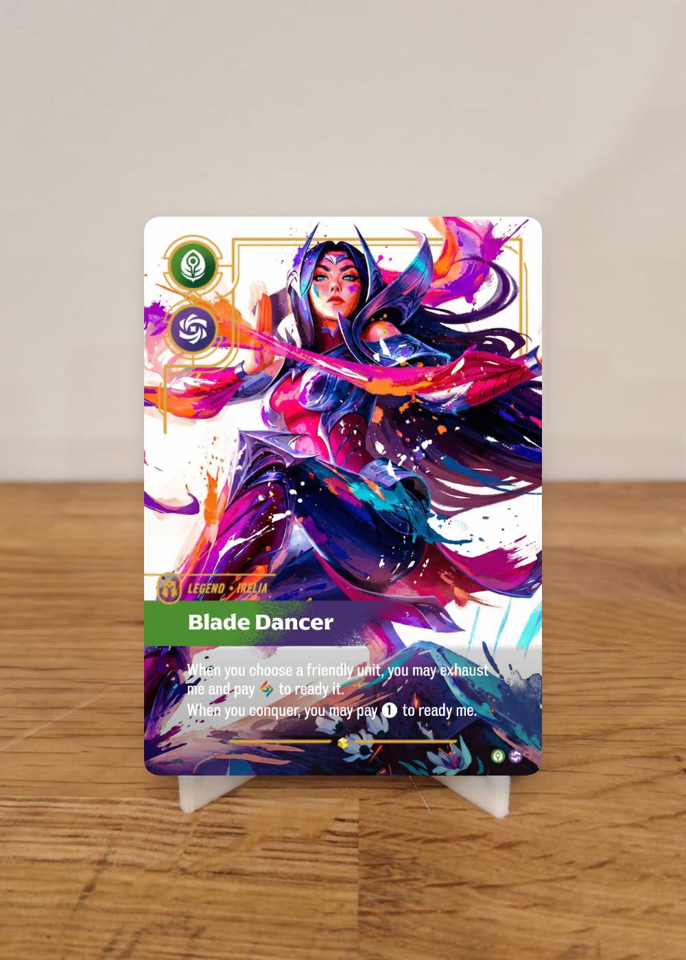Irelia - Color Splash - Légende personnalisée