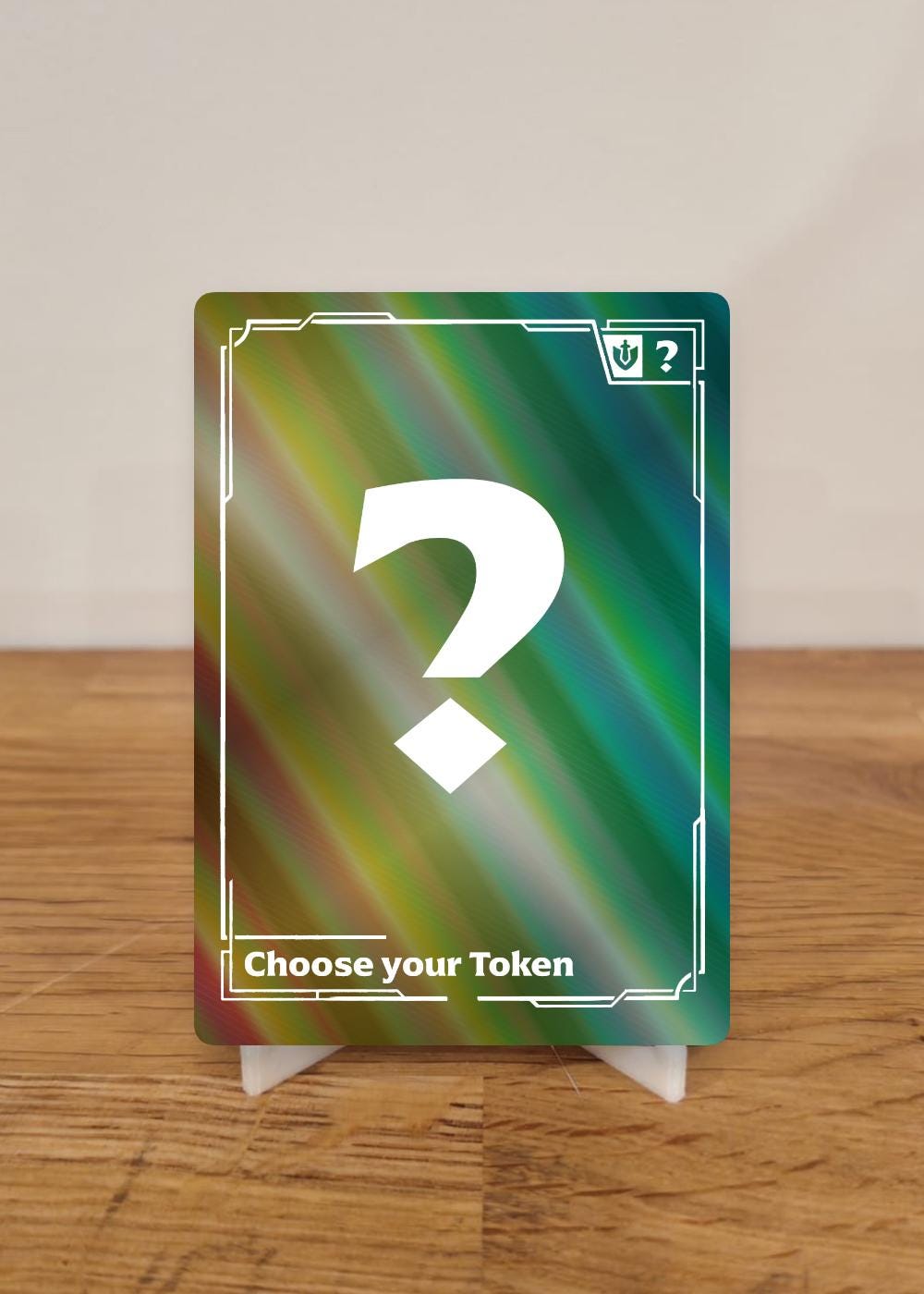 Premium Token - UV Spot Holo Print - Choose your Token